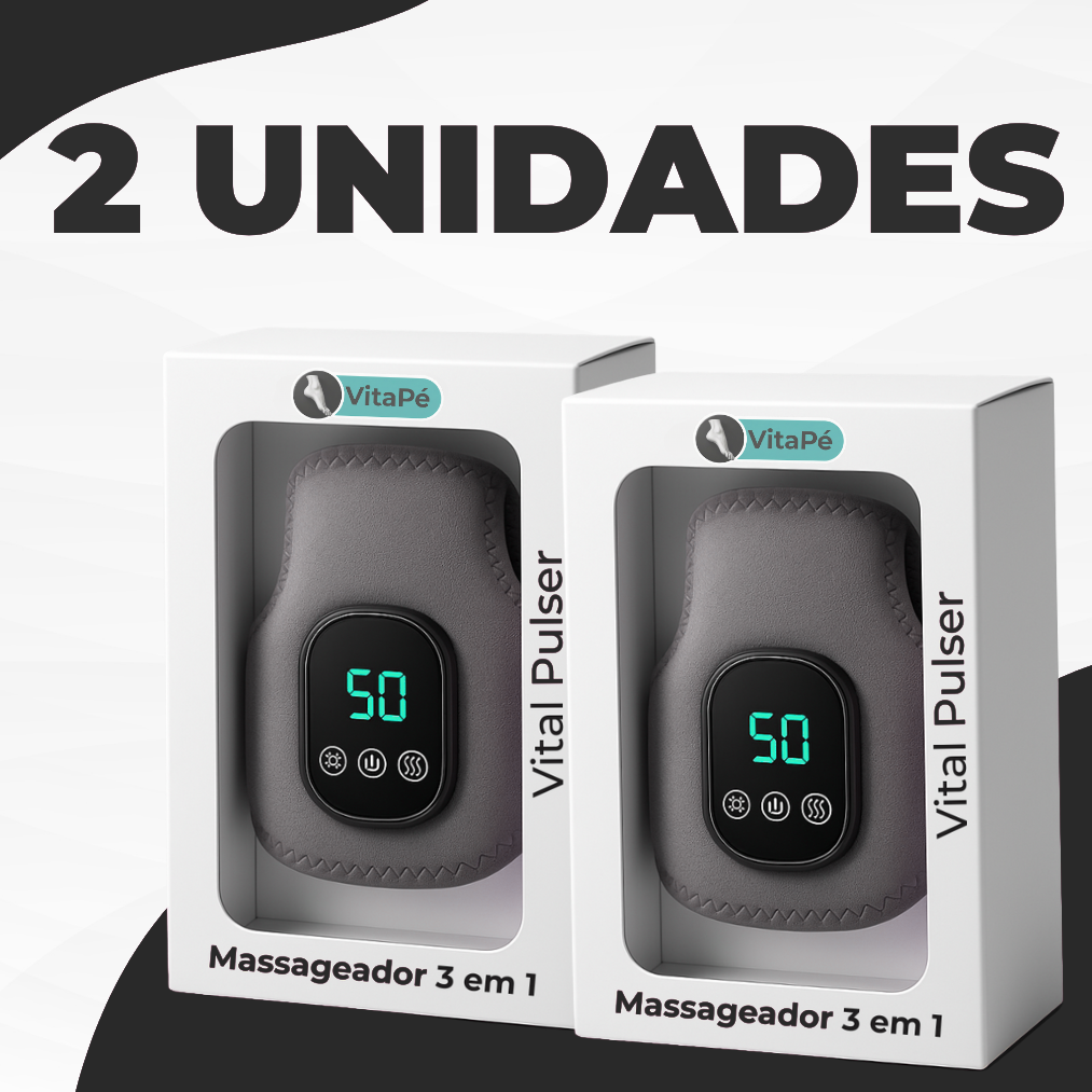 Terapia para os Pés VitaPé 3 em 1