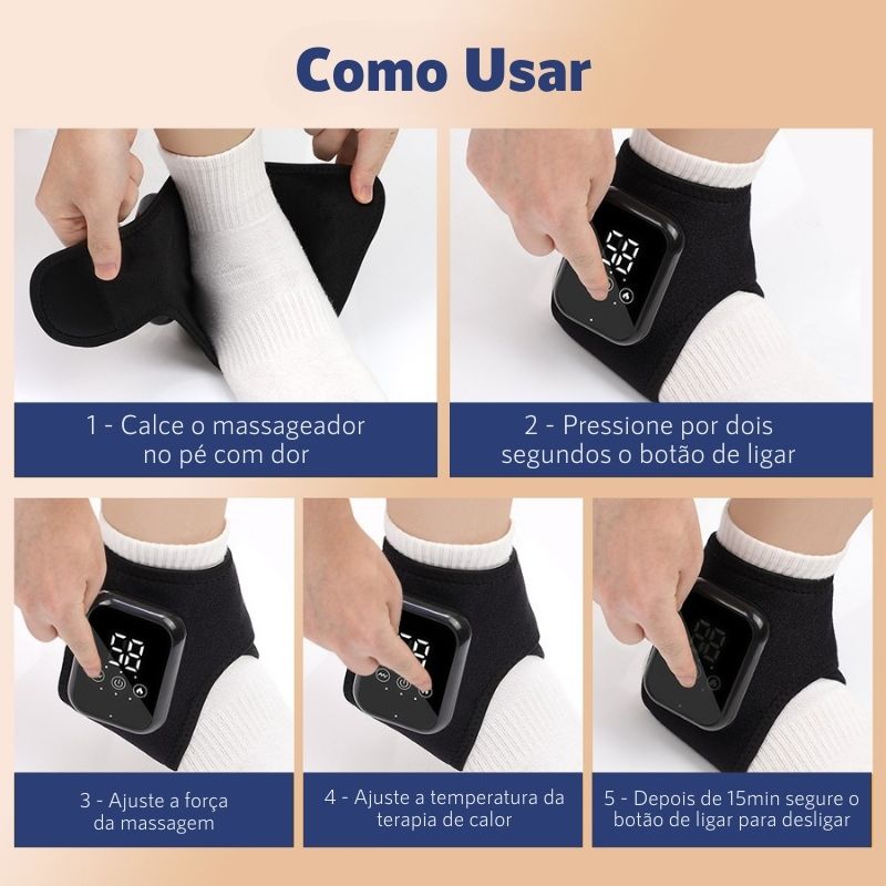 Terapia para os Pés VitaPé 3 em 1
