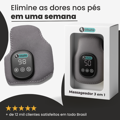 Terapia para os Pés VitaPé 3 em 1